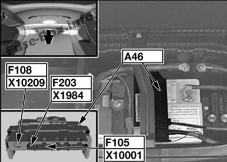 BMW 1er E81/E82/E87/E88 Sicherungsdiagramm