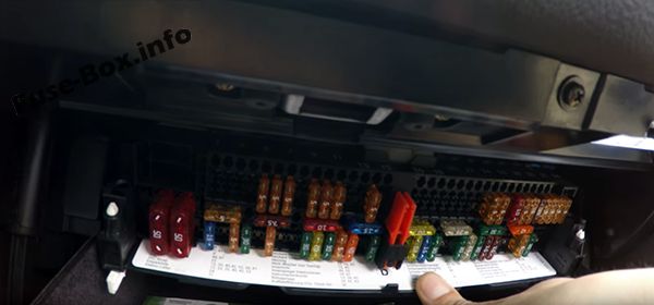 BMW 3er E46 Sicherungsdiagramm