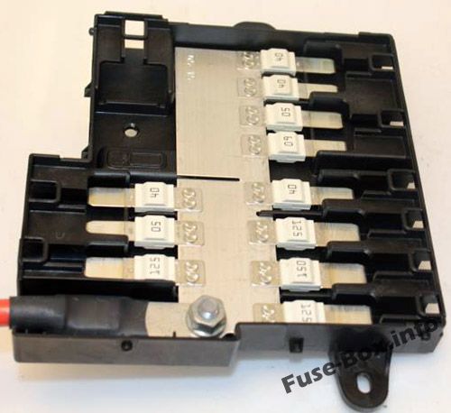 BMW X5 F15 Sicherungsdiagramm