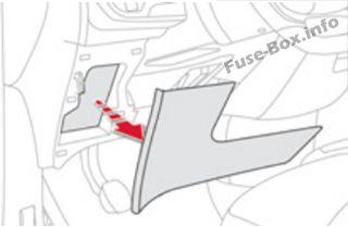 Citroën C4 Picasso II Sicherungsdiagramm