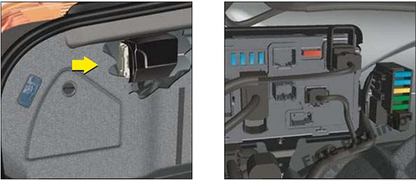 Citroën C6 Sicherungsdiagramm