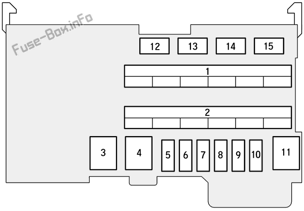 Schaltplan Sicherungskasten B Instrumententafel: Honda HR-V (2016)