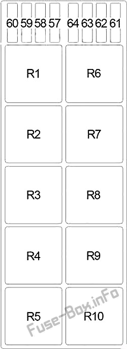 Infiniti QX56 JA60 Sicherungsdiagramm
