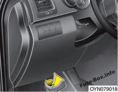 KIA Venga Sicherungsdiagramm