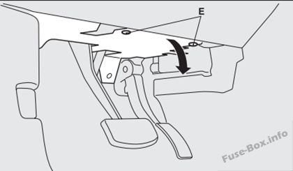 Mitsubishi Outlander Sicherungsdiagramm