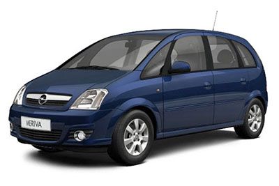 Opel/Vauxhall Meriva A Sicherungsdiagramm