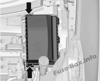 Opel / Vauxhall Zafira Tourer C Sicherungsdiagramm