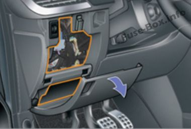 Peugeot 207 Sicherungsdiagramm