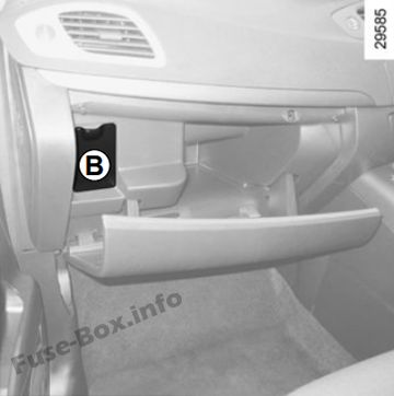 Renault Scenic III Sicherungsdiagramm