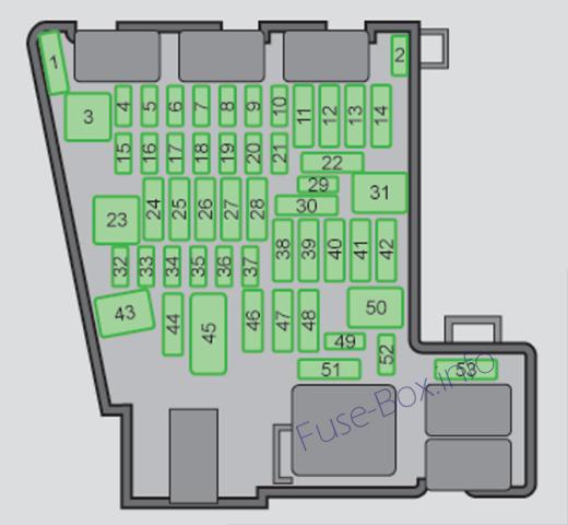 Skoda Octavia Mk3/5E Sicherungsdiagramm