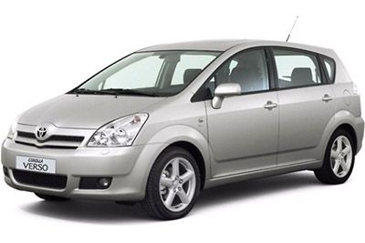 Toyota Corolla Verso AR10 Sicherungsdiagramm
