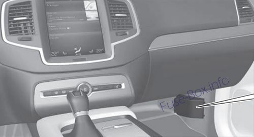Volvo XC90 Sicherungsdiagramm